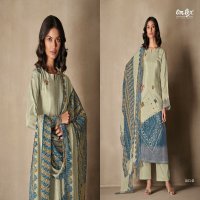 Omtex Suhagan Wholesale Muslin Jacquard With Hand Work Salwar Suits