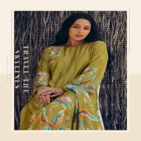 PRM Zaysha Wholesale Pure Musline Silk With Heavy Khatli Work Salwar Suits