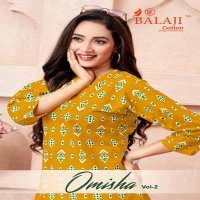 Balaji Omisha Vol-2 Wholesale Fancy Cotton Short Western Tops