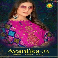 JT Avantika Vol-23 Wholesale Pure Cotton Printed Dress Material