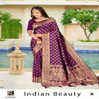 Ronisha Indian Beauty Wholesale Banarasi Silk Ethnic Sarees