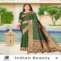 Ronisha Indian Beauty Wholesale Banarasi Silk Ethnic Sarees