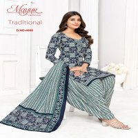 Mayur Traditional Vol-4 Wholesale Pure Cotton Printed Dress Material