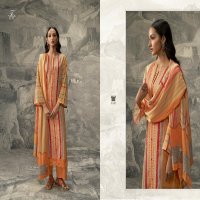 T AND M DESIGNER TAASHI FANCY LINEN DIGITAL PRINT WITH EMBROIDERY WORK UNSTITCH SUIT
