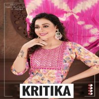 Rangjyot Kritika Wholesale Capsule Foil Print With Sequence Work Readymade Suits
