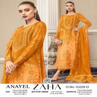 Zaha Anayel D.no 10229 Colour Wholesale Pakistani Concept Pakistani Suits