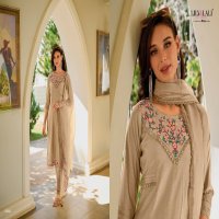 Lily And Lali Aarya Wholesale Embroidery And Handwork Kurtis With Pant And Dupatta