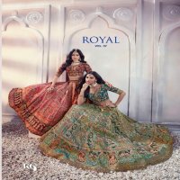 Royal Vol-37 Wholesale Dola Silk Designer Wedding Lehengas