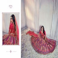 Royal Vol-37 Wholesale Dola Silk Designer Wedding Lehengas