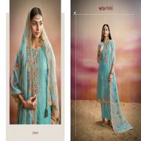 Shree Shalika Adaab Wholesale Soft Organza With Embroidery Work Festive Suits