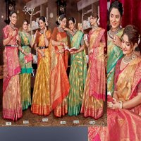 Saroj Aashika Vol-2 Wholesale Soft Glass Tissue Organza Fabric Sarees
