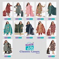 MCM Lifestyle Classic Lawn Vol-2 Wholesale Lawn Cotton Dress Material