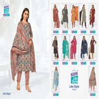 MCM Life Style Vol-8 Wholesale Cotton Printed Dress Material