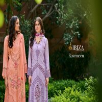IBIZA LIFESTYLE ROSEMEEN ADORABLE MUSLIN EMBROIDERY WORK DRESS MATERIAL