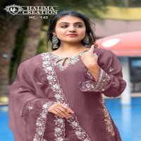 Halima Creation HC-142 Wholesale Luxury Pret Formal Wear Collection