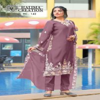 Halima Creation HC-142 Wholesale Luxury Pret Formal Wear Collection