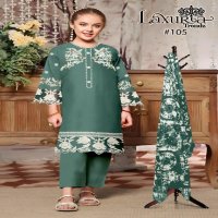 Laxuria LT-105 Wholesale Kids Special Luxury Pret Formal Wear Collection