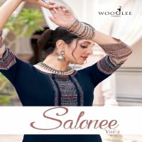 Wooglee Salonee Vol-5 Wholesale Heavy Rayon Long Kurtis Catalog