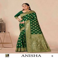 Ronisha Anisha Wholesale Banarasi Silk Ethnic Sarees