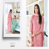 Jay VIjay Tasveer Wholesale Pure Cotton Embroidery Khadi Block Salwar Suits