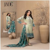 Jade Chevron Exclusive Heavy Cotton Vol-5 Wholesale Lawn Printed Dress Material
