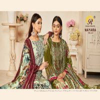 Rashi Nayara Vol-32 Wholesale Pure Cambric Cotton And Embroidery Neck Dress Material
