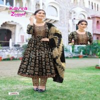 KAVYA ZEENAT VOL 10 BEAUTIFUL FULLSTITCH NAYRA CUT SALWAR KAMEEZ