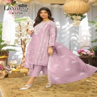Laxuria D.no 1298 Wholesale Pakistani Concept Kurti With Pant And Dupatta