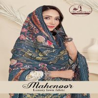 Miss World Mahenoor Wholesale Luxury Lawn Fabric Printed Dress Material