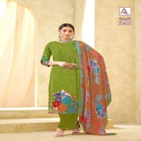 Alok Ketki Wholesale Premium Zam Designer With Elegant Khatli Work Dress Material