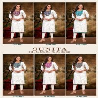 Sangeet Sunita Wholesale Reyon Foil Gold Long Kurtis