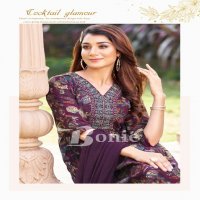 Bonie Kiara Vol-4 Wholesale Alia Cut Kurti With Pant And Dupatta