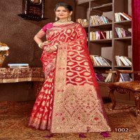Saroj Maayra Vol-1 Wholesale Soft Fine Organza And Rich Pallu Sarees