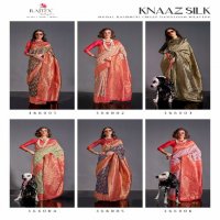 Rajtex Knaaz Silk Wholesale Modal Kashmiri Chaap Handloom Ethnic Sarees