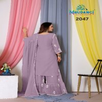 Mrudangi Noor 2047 To 2050 Series Wholesale Un Stitched And Stitched Salwar Suits