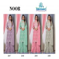Mrudangi Noor 2047 To 2050 Series Wholesale Un Stitched And Stitched Salwar Suits
