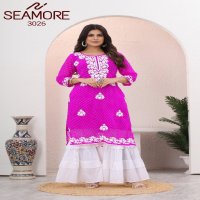 Seamore Lakhnavi Wholesale Women Kurtis Catalog
