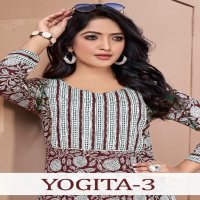 Sangeet Yogita Vol-3 Wholesale Reyon Long Kurtis