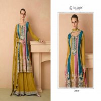 Gulkayra Izhar D.no 7441 Colour Wholesale Readymade Free Size Suits