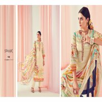 Glossy Simar Gulfam Vol-4 Wholesale Pure Lawn Cotton With Embroidery Work Suits