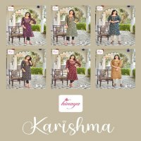 Hinaya Karishma Vol-2 Wholesale Designer Prints And Embroidery Kurtis