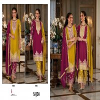 Eba Sajda Wholesale Premium Silk With Embroidery Readymade 3 Piece Suits