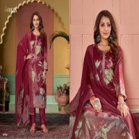Ibiza Eshani Wholesale Pure Jamm Cotton With Embroidery Dress Material