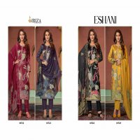 Ibiza Eshani Wholesale Pure Jamm Cotton With Embroidery Dress Material