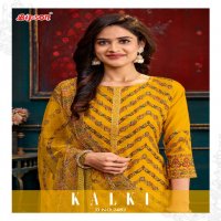 Bipson Kalki 2482 Wholesale Pure Modal Chanderi With Khatli Handwork Dress Material