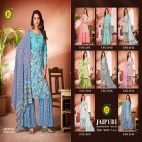 JT Jaipuri Work Vol-3 Wholesale Premium Work Suits Dress Material