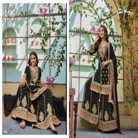 Your Choice Olive Wholesale Straight With Sarara Free Size Salwar Suits