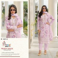 Shree Fabs R-1221 Wholesale Organza Inner Readymade Pakistani Concept Suits
