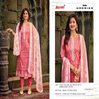 BIPSON TATA HARRIES 2477 BEAUTIFUL COTTON COLLECTION UNSTITCH SUIT