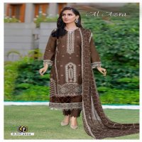 Keval Fab Al Azara Vol-4 Wholesale Luxury Lawn Printed Dress Material